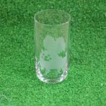 サンドブラストのグラス