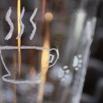 リューター体験のグラス