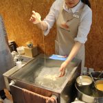 食品サンプルの天丼