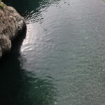 橋の上から見た景色