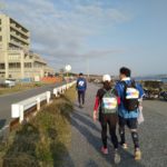 茅ヶ崎市の海岸沿い