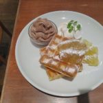 伊豆高原ケニーズハウスカフェのワッフル
