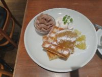 伊豆高原ケニーズハウスカフェのワッフル