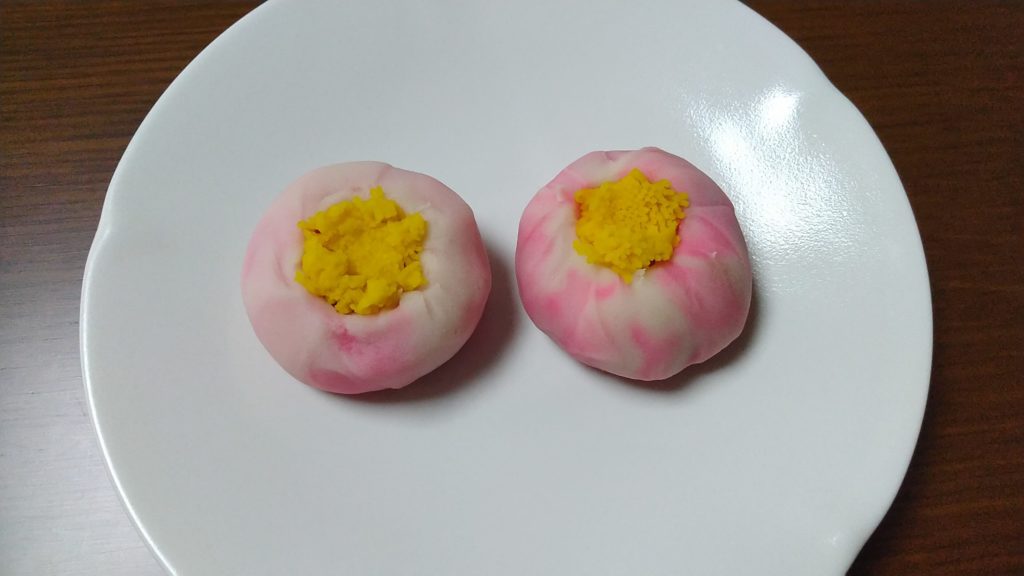 和菓子「寒椿」の完成！