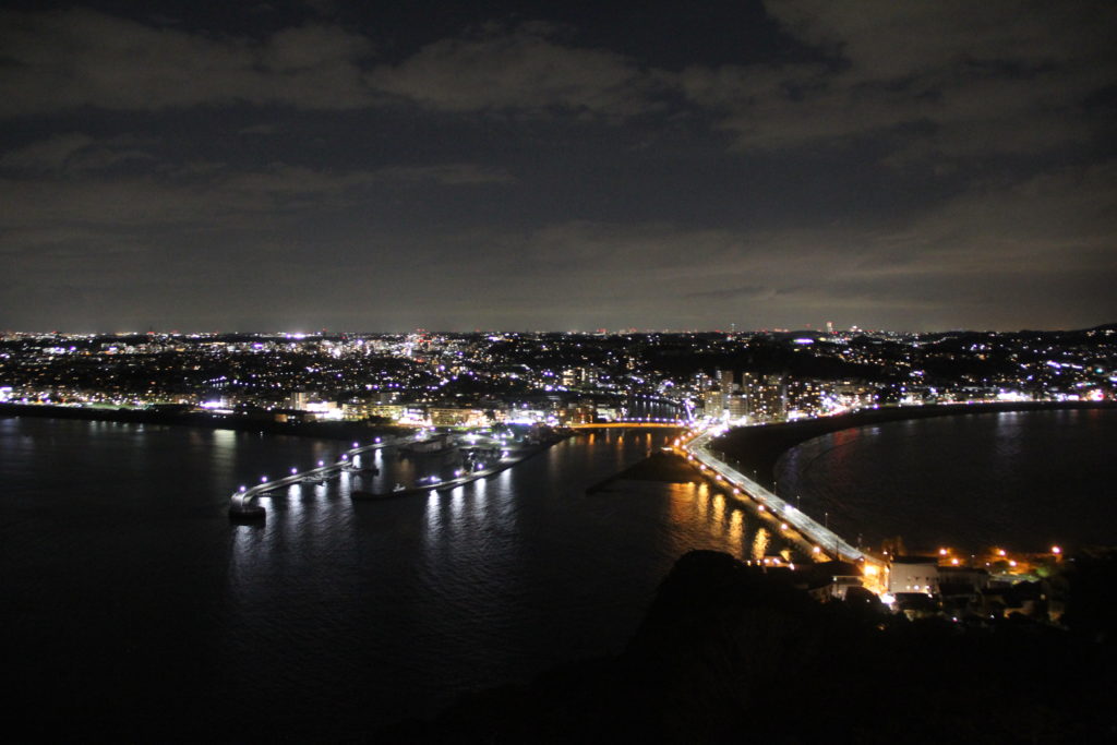 江の島シーキャンドルからの眺め