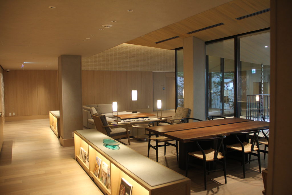 コスモポリタンホテル鎌倉のロビー