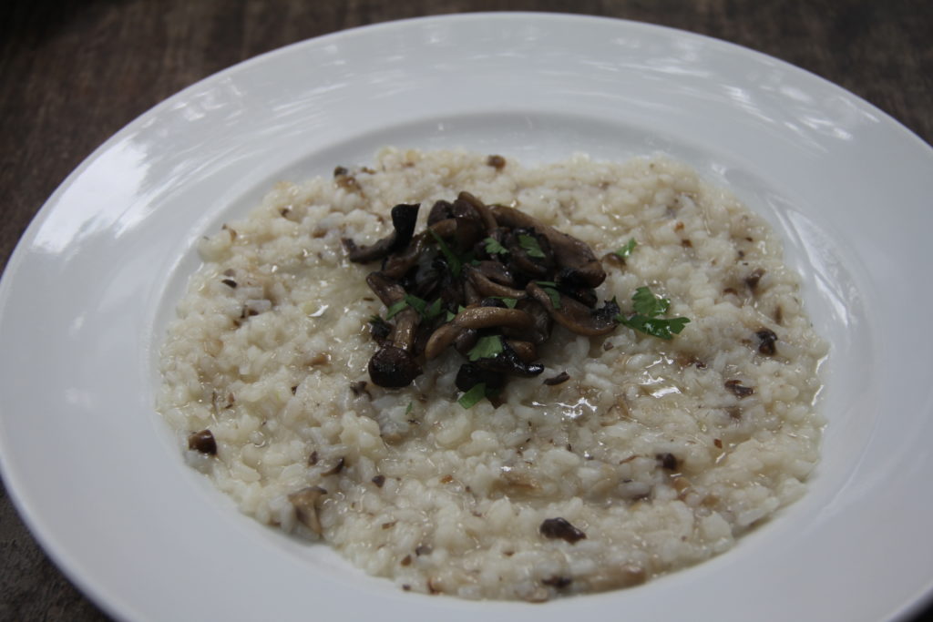 キノコのラザニア